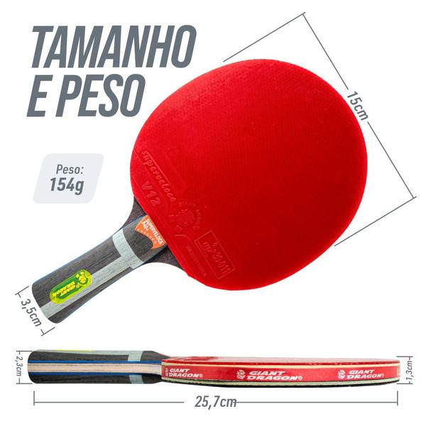 Imagem de Raquete Tênis Mesa 7 estrelas Superveloce Giant Dragon ITTF