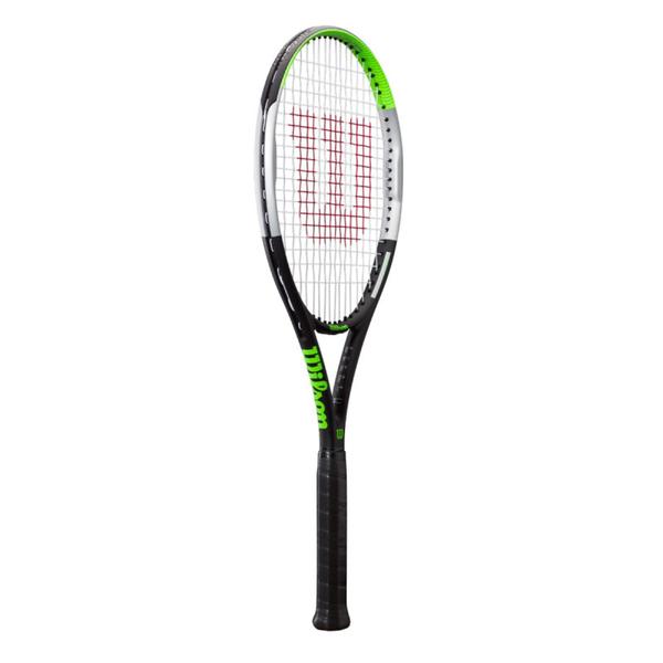 Imagem de Raquete Wilson Tenis Blade Feel 100 Carbono 286g Preta Verde L3