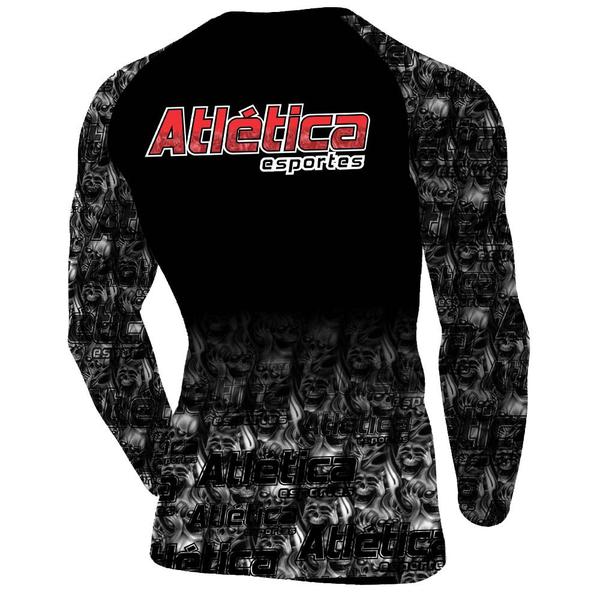 Rash Guard AE JIU Masculina Atlética - Atlética Esportes Imagem de Rash Guard AE JIU Masculina Atlética