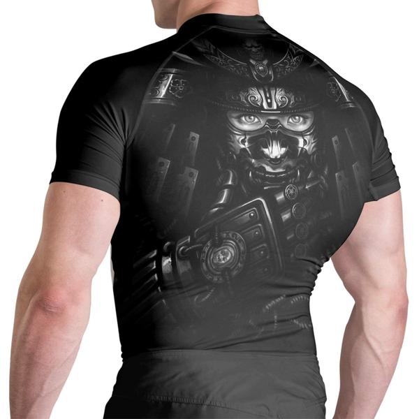 Imagem de Rash Guard Black Samurai MC Atlética Esportes