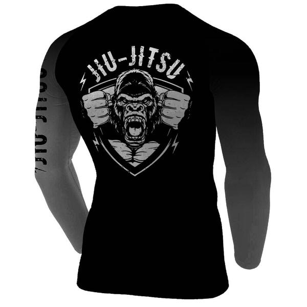 Imagem de Rash Guard Gorila Jiu  Masculina Atlética