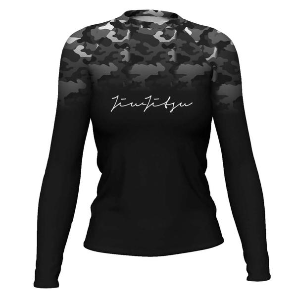 Imagem de Rash Guard Jiu Jitsu Feminina Atlética Esportes