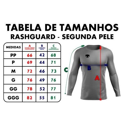 Imagem de Rash Guard Jiu-Jitsu Treino Academia Camiseta Tecido Premium