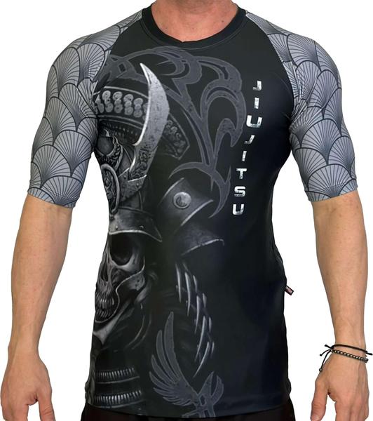 Imagem de Rash Guard Samurai Black Mc Atlética Esportes