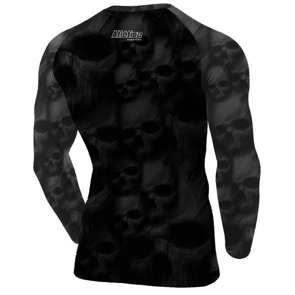 Imagem de Rash Guard Skul Masculina Atlética