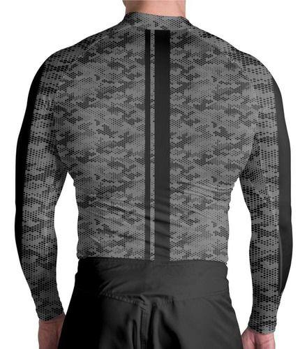 Imagem de Rash Guard Testura Camuflada Atlética