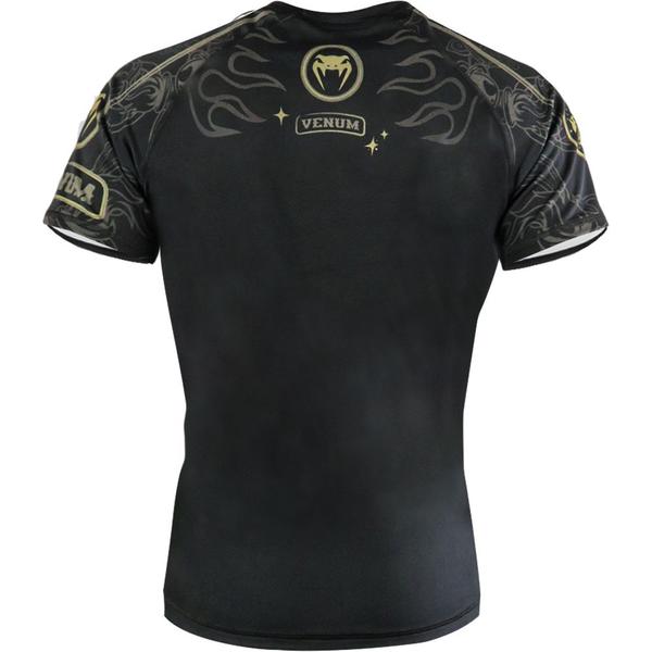 Rash Guard Venum Tattoo Dark Manga Curta Imagem de Rash Guard Venum Tattoo Dark Manga Curta