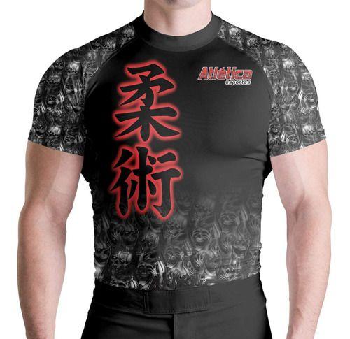 Imagem de Rash Guard White Skull MC Atlética Esportes