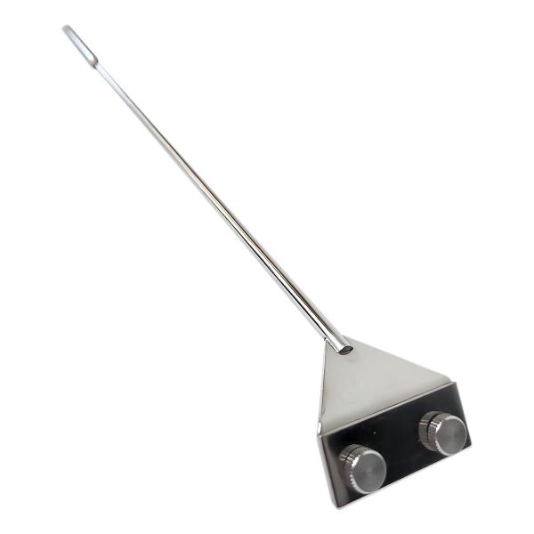 Imagem de Raspador de Algas R-46 SKRw 46cm em Aço Inox para Aquário + Lâmina