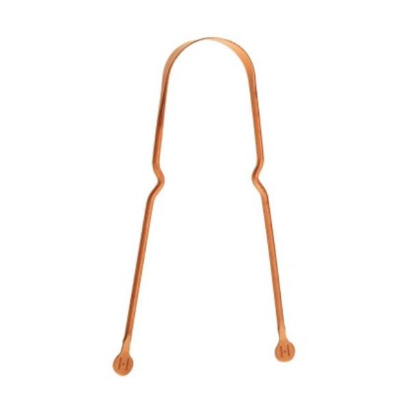 Raspador Limpador De Língua Cobre Puro Ayurveda Original - Ayurveda Raspador/Limpador Língua Imagem de Raspador Limpador De Língua Cobre Puro Ayurveda Original