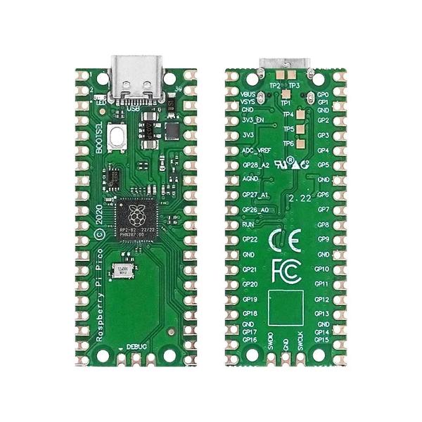 Imagem de Raspberry Pi Pico W - Microcomputador RP2040 Dual-Core de Baixa Potência e Alto Desempenho