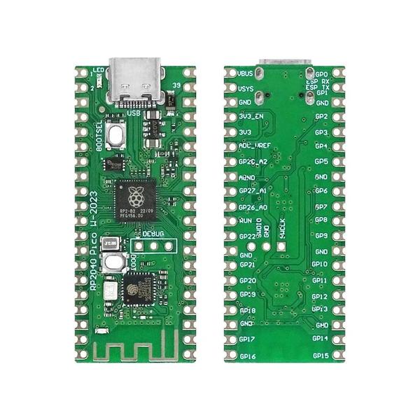 Imagem de Raspberry Pi Pico W - Microcomputador RP2040 Dual-Core de Baixa Potência e Alto Desempenho