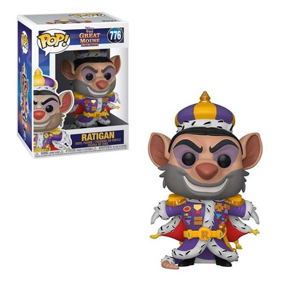 Ratigan 776 Pop Funko Great Mouse Detective Disney - Funko Pop Imagem de Ratigan 776 Pop Funko Great Mouse Detective Disney