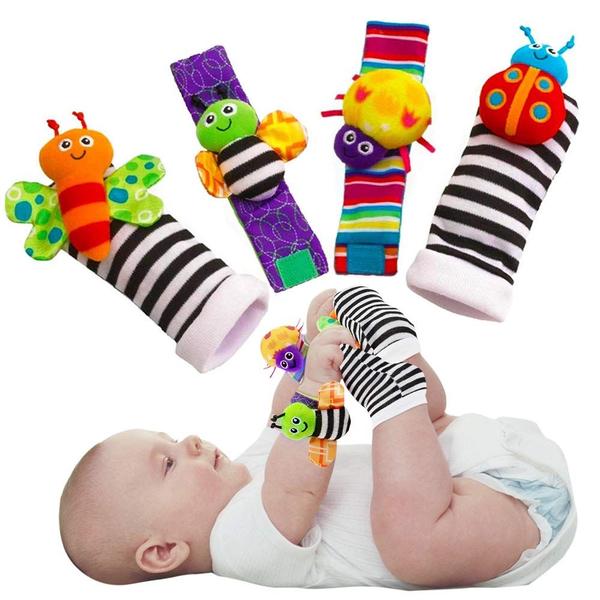 Imagem de Rattle Socks Toys Bigib para bebês de 3 a 6 a 12 meses