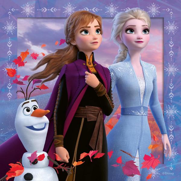 Imagem de Ravensburger 05011 Disney Frozen 2 - A Jornada Começa - 3 X 49 Peça Quebra-Cabeças quebra-cabeças para crianças - Conjunto de valor de 3 quebra-cabeças em uma caixa - Cada peça é única - Peças se encaixam perfeitamente