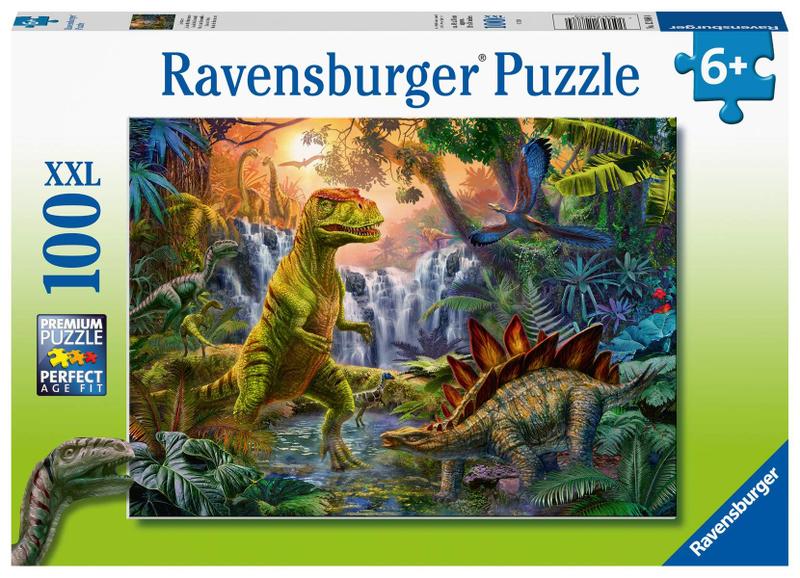 Imagem de Ravensburger 12888 Pré-histórico Oasis 100 Peças Quebra-Cabeça para Crianças - Cada Peça é Única, Peças Se encaixam perfeitamente