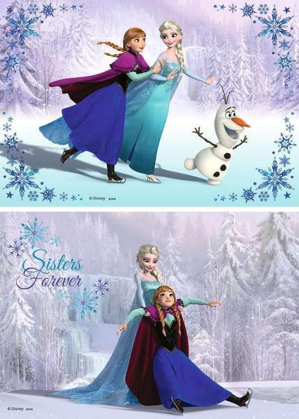 Imagem de Ravensburger Disney Frozen Sisters Always Puzzle Box 2 x 24 Peça Quebra-Cabeças para Crianças  Cada Peça é Única, Peças Se encaixam perfeitamente