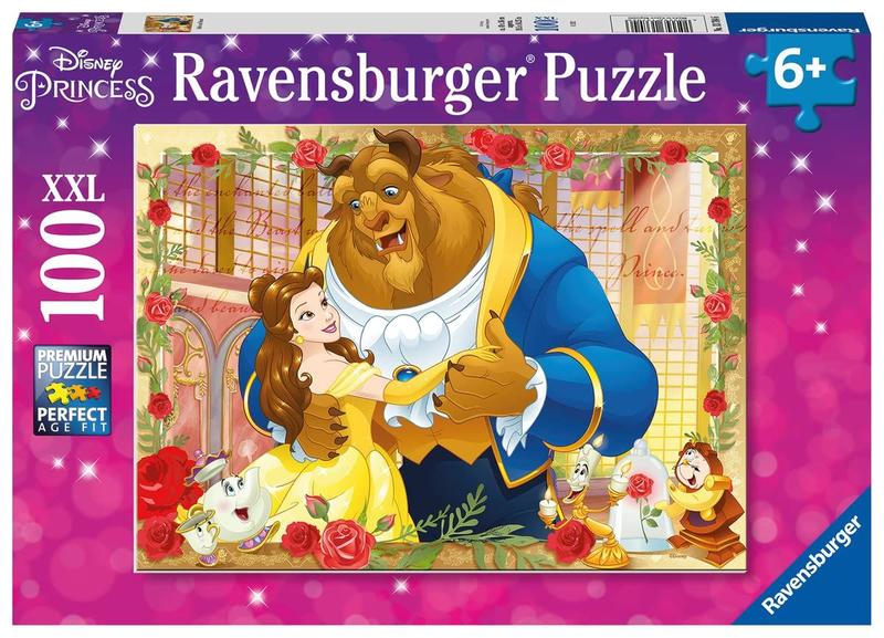 Imagem de Ravensburger Disney Princess: Belle & Beast Puzzle Set (100 Peças)