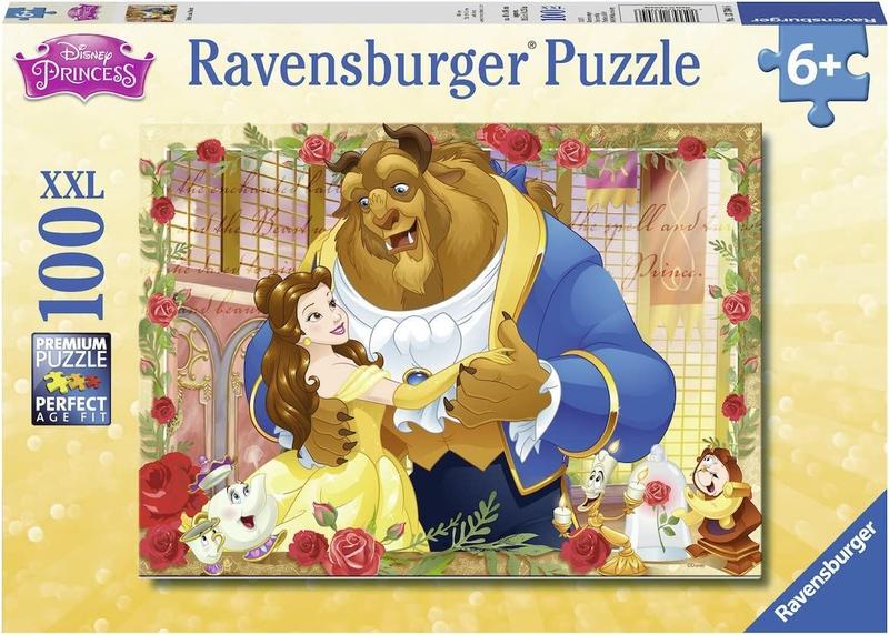 Imagem de Ravensburger Disney Princess: Belle & Beast Puzzle Set (100 Peças)