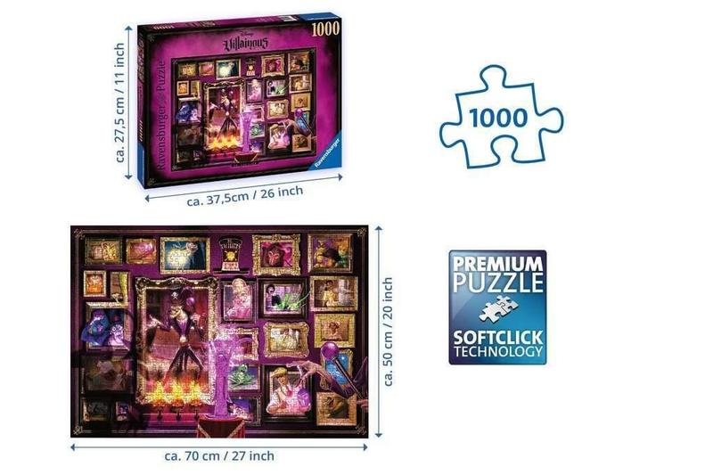 Imagem de Ravensburger Disney Villainous: Dr.Facilier 1000 Piece Jigsaw Puzzle for Adults  Every Piece is Unique, Softclick Technology Means Pieces Fit Together Perfectly