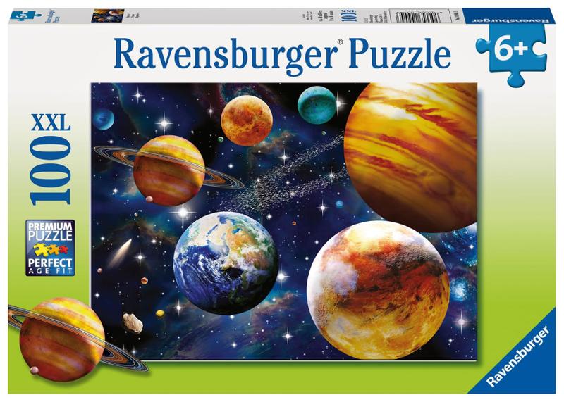 Imagem de Ravensburger Space 100 Piece Jigsaw Puzzle for Kids  Every Piece is Unique, Pieces Fit Together Perfectly , Blue