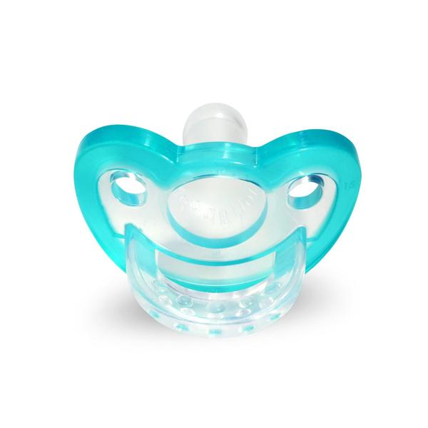 Imagem de RaZbaby JollyPop Baby Pacifier Newborn, 0-3m, Teal, Double Pack