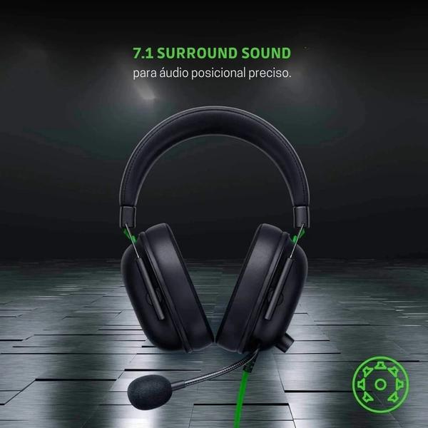 Imagem de Razer BlackShark V2 X com fio 7.1 Surround Sound - Preto