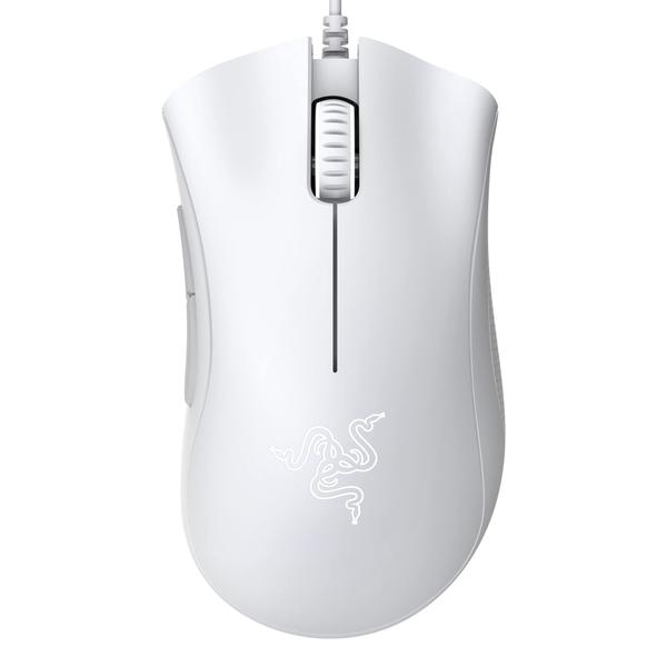 Razer DeathAdder Essential Gaming Mouse: Sensor óptico de 6400 DPI - 5 botões programáveis - Interruptores mecânicos - Punhos laterais de borracha - Branco mercúrio Imagem de Razer DeathAdder Essential Gaming Mouse: Sensor óptico de 6400 DPI - 5 botões programáveis - Interruptores mecânicos - Punhos laterais de borracha - Branco mercúrio