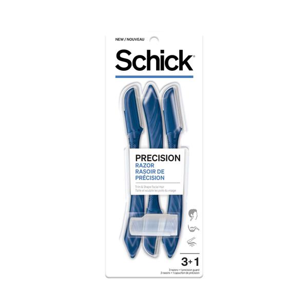 Imagem de Razor Schick Precision para homens, Edging, descartável, 3 unidades