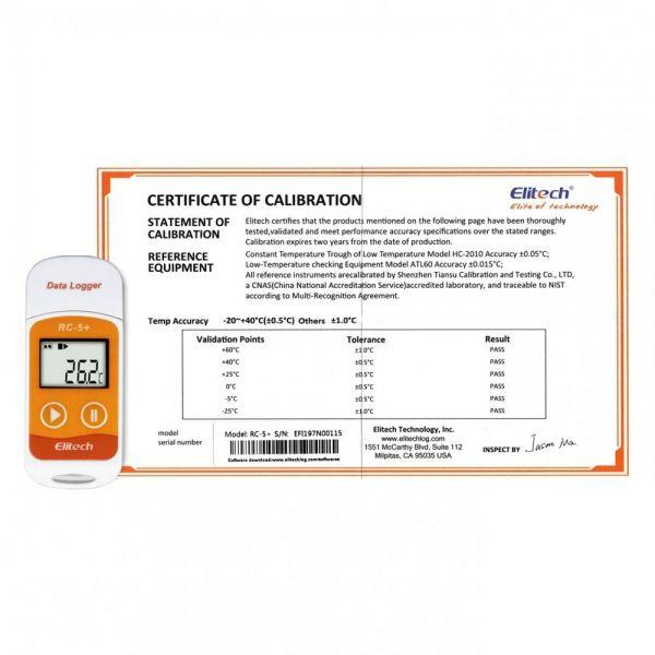 Imagem de RC-5+ DATALOGGER DE TEMPERATURA (-30ºC A 70C) 32000 LEITURAS CONEXÃO USB DIRETA C/ GERAÇÃO DE PDF AUTOMÁTICO