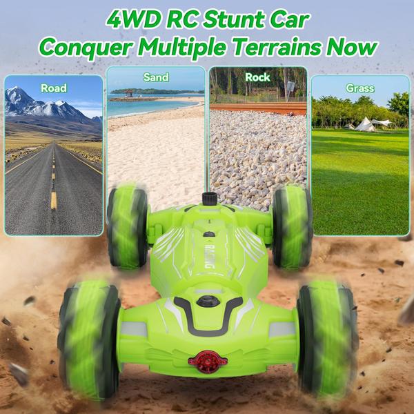 Imagem de RC Car Dysaim Gesture Sensing Stunt 4WD 360 Rotate 6-12y