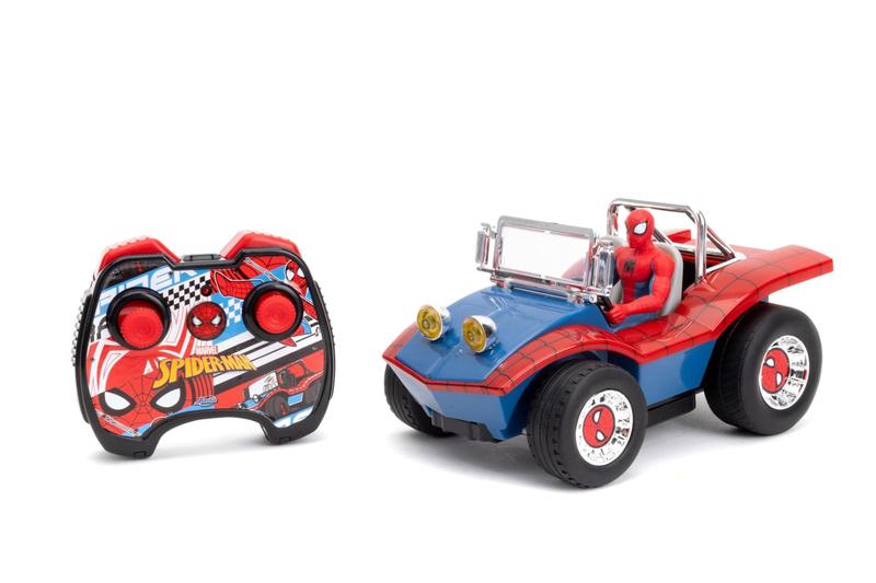 Imagem de RC Car Jada Toys Marvel Spider-Man Buggy 1:24 em escala de 6 anos ou mais