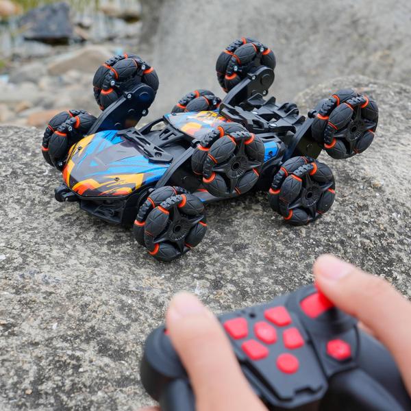 Imagem de RC Stunt Car NEXBOX Cool 8 Wheels controlado manualmente para meninos