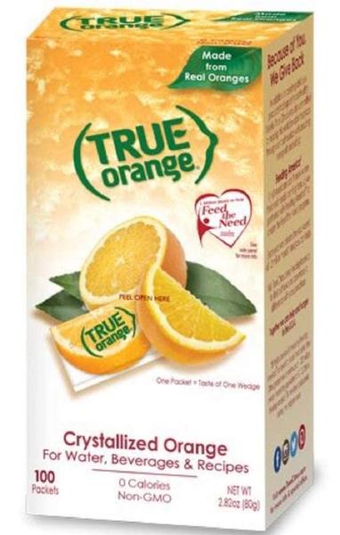 Imagem de Realçador de água True Citrus True Orange 100 pacotes