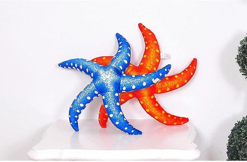 Imagem de Realista Vida Marinha Starfish Pelúcia Brinquedo, Plu Marinho Recheado