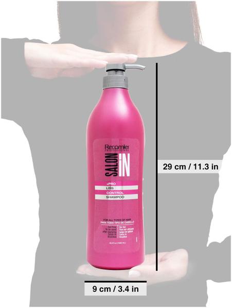 Imagem de REAMIER Anti Frizz Shampoo Liss Conditioner Detangler Set  Champu y Acondicionador Pack 33.3 OZ