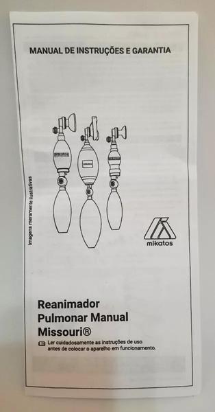 Imagem de Reanimador Pulmonar Manual Infantil Ambú Silicone - Missouri