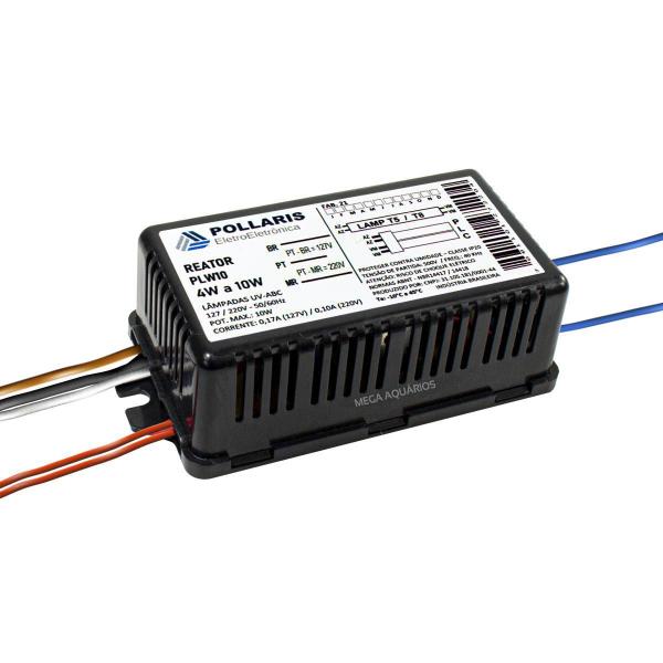 Reator 6W Lâmpada Germicida T5 Ultravioleta Uvc 4 Pin Pollar - Pollaris Imagem de Reator 6W Lâmpada Germicida T5 Ultravioleta Uvc 4 Pin Pollar