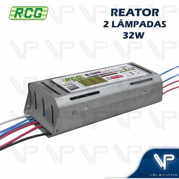 Imagem de Reator eletrônico para lâmpada fluorescente 2x32w bivolt