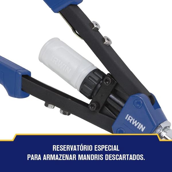 Imagem de Rebitador Manual Tipo Alavanca Industrial Profissional 13 Polegadas R450 Irwin