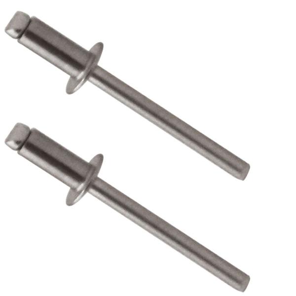 Imagem de Rebite Aço Inox 308 de Repuxo pop 304 A2  3.2x 8  c/ 50peças