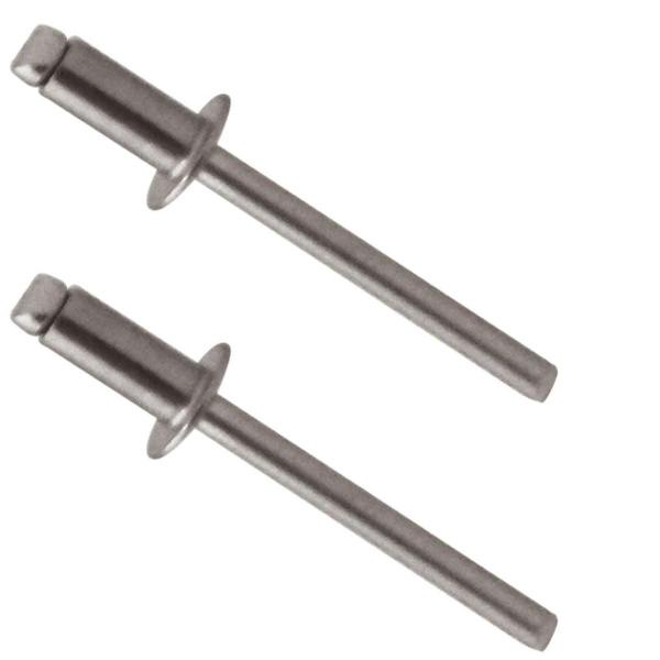 Imagem de Rebite Aço Inox 308 Repuxo 304 A2 3.2x8 100peças