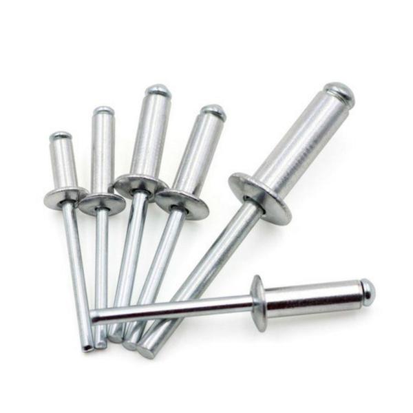 Imagem de Rebite repuxo 516 - 5,0x16 - aluminio - pct c/100 pcs  DURALYT