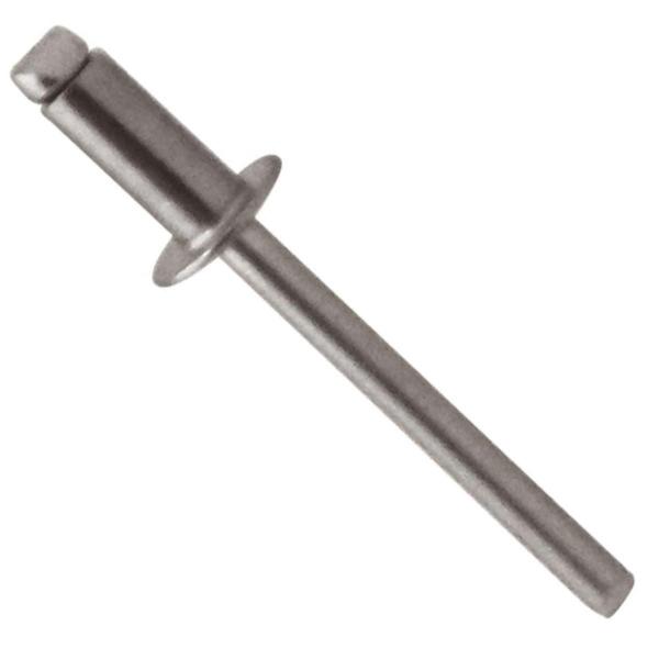 Imagem de Rebite Repuxo Aço Inox 304 Arrebite 512 (4.8X12) Com 200Pça