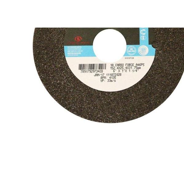 Rebolo Carborundum Ferro 6X1" Medio A46 66253331505 Imagem de Rebolo Carborundum Ferro 6X1" Medio A46 66253331505