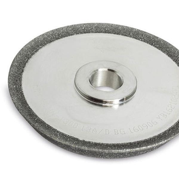 Imagem de Rebolo Diamantado Para Afiadora 2 a 13mm - Med. 77mm x 13mm - Ref. 54,0001 - ROCAST