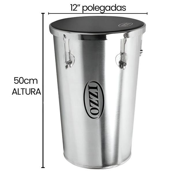 Rebolo Izzo 12 Polegadas X 50 Centímetros Com Pele Napa Imagem de Rebolo Izzo 12 Polegadas X 50 Centímetros Com Pele Napa