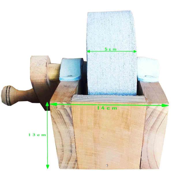 Imagem de Rebolo Para Afiar Facas Amolador De Facas Manual (Grande)