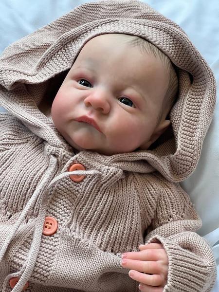 Imagem de Reborn Doll iCradle, vinil de silicone de 48 cm, 19 polegada