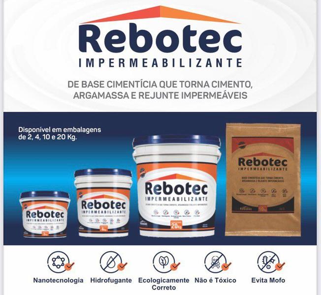 Imagem de Rebotec Impermeabilizante Original 2kg